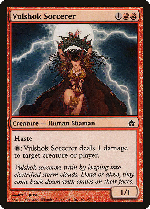 Vulshok Sorcerer - Fifth Dawn #80
