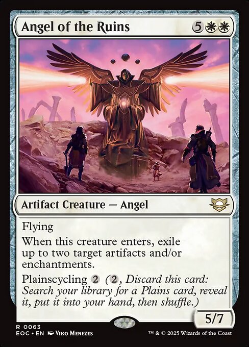 Angel of the Ruins - Commander: Edge of Eternities: - 63 - Near Mint