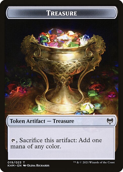 Treasure Token - Kaldheim Tokens #19