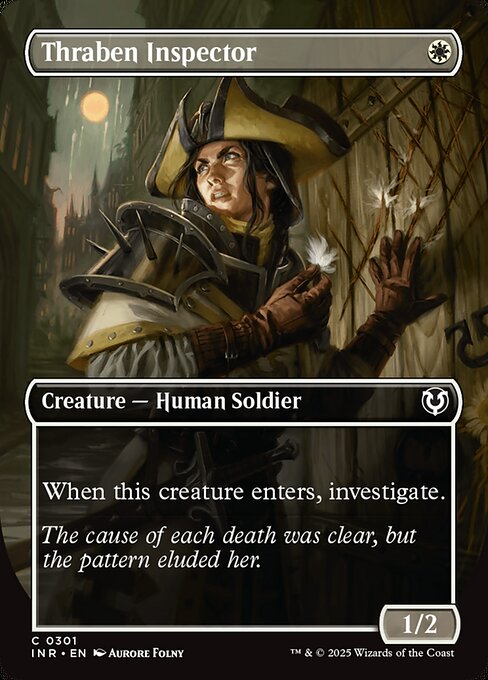 Thraben Inspector (Borderless) - Innistrad Remastered #301