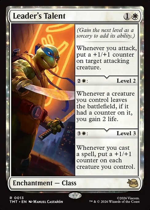 Leader's Talent - Teenage Mutant Ninja Turtles #13