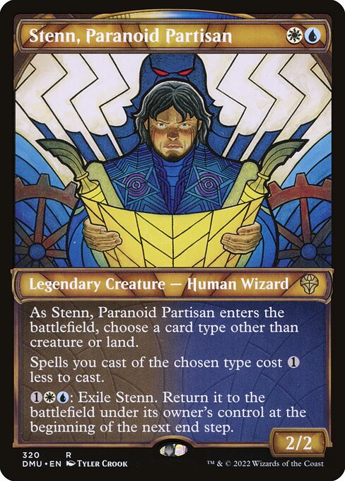 Stenn, Paranoid Partisan (Showcase) - Dominaria United #320