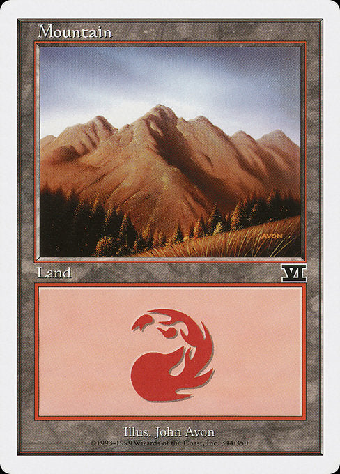 Mountain (344) - Classic Sixth Edition #344