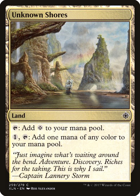 Unknown Shores - Ixalan #259