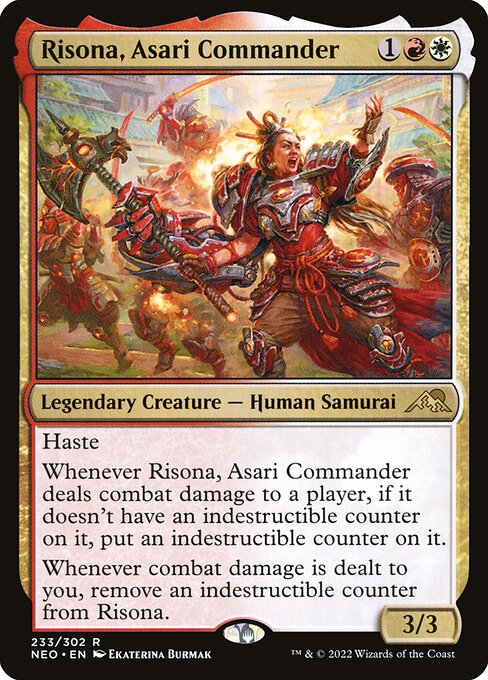 Risona, Asari Commander - Kamigawa: Neon Dynasty #233