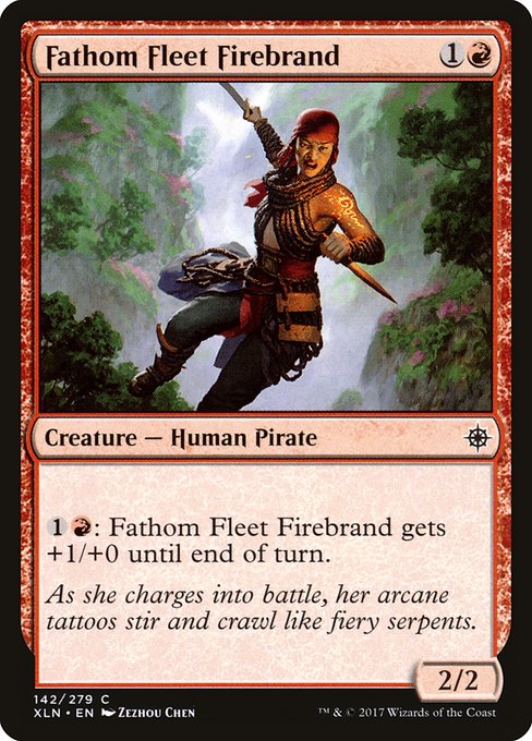 Fathom Fleet Firebrand - Ixalan #142