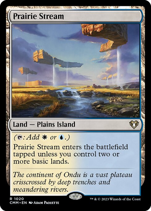Prairie Stream - Commander Masters #1020