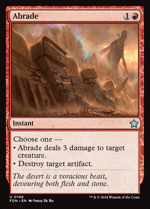 Abrade - Foundations #188