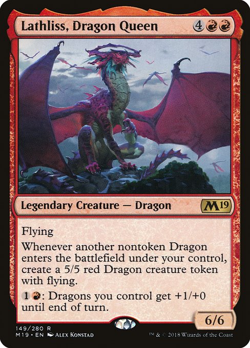 Lathliss, Dragon Queen - Core Set 2019 #149