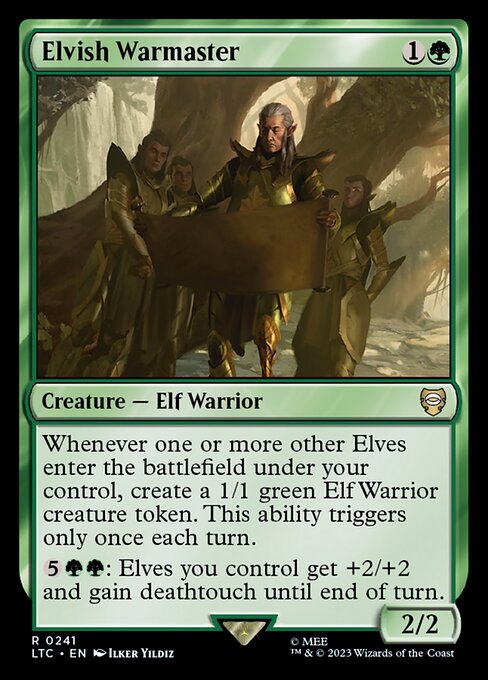 Elvish Warmaster - Tales of Middle-earth Commander #241
