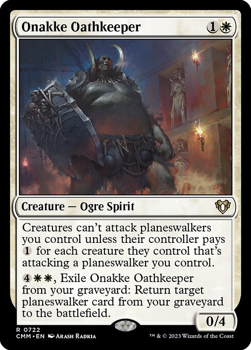 Onakke Oathkeeper - Commander Masters #722