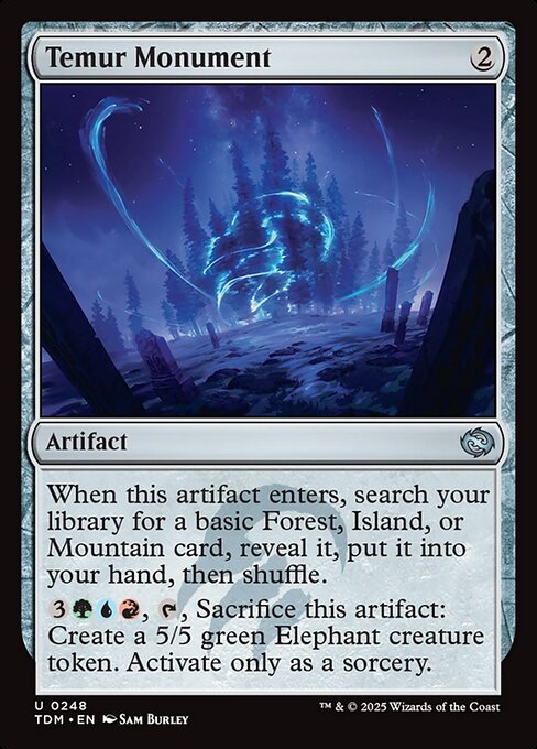 Temur Monument - Tarkir: Dragonstorm #248