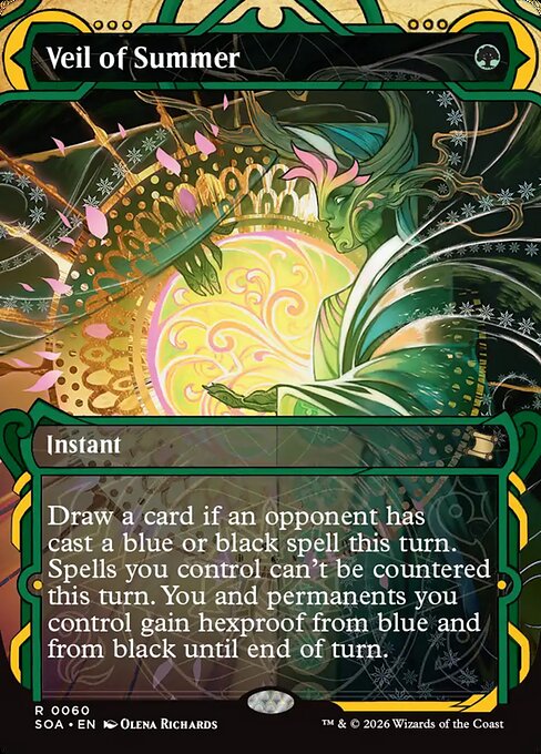 Veil of Summer - Secrets of Strixhaven Mystical Archive #60