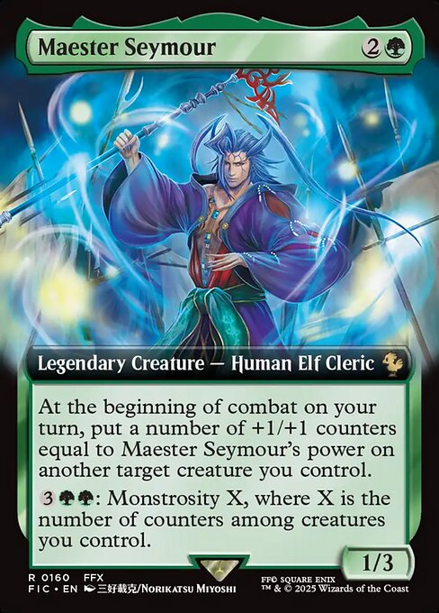 Maester Seymour (Extended Art) - Final Fantasy Commander #160