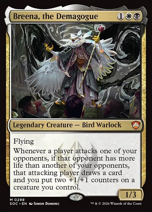 Breena, the Demagogue - Secrets of Strixhaven Commander #298