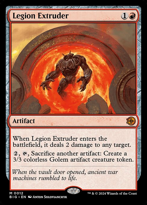 Legion Extruder - The Big Score #12