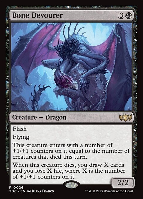 Bone Devourer - Tarkir: Dragonstorm Commander #26