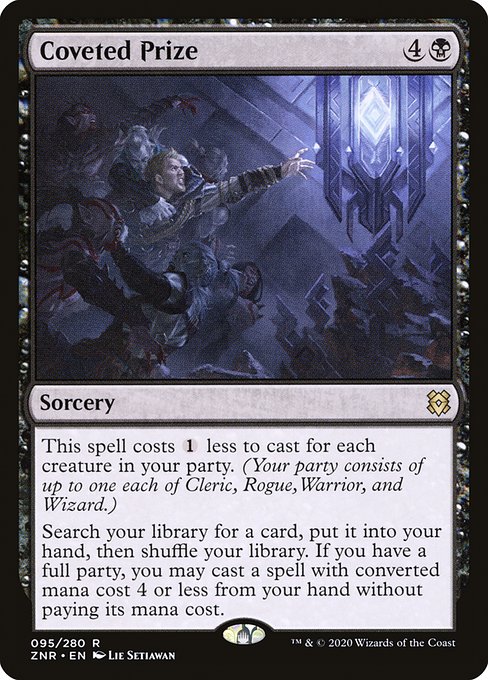 Coveted Prize - Zendikar Rising #95