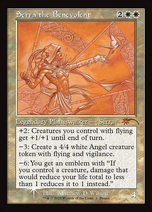 Serra the Benevolent (Retro Frame) - MagicFest 2025 #1