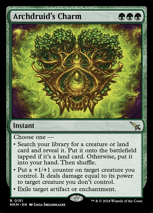 Archdruid's Charm - Murders at Karlov Manor #151