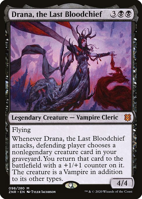 Drana, the Last Bloodchief - Zendikar Rising #98