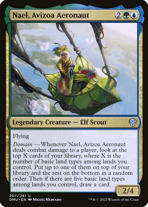 Nael, Avizoa Aeronaut - Dominaria United #207