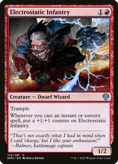 Electrostatic Infantry - Dominaria United #122