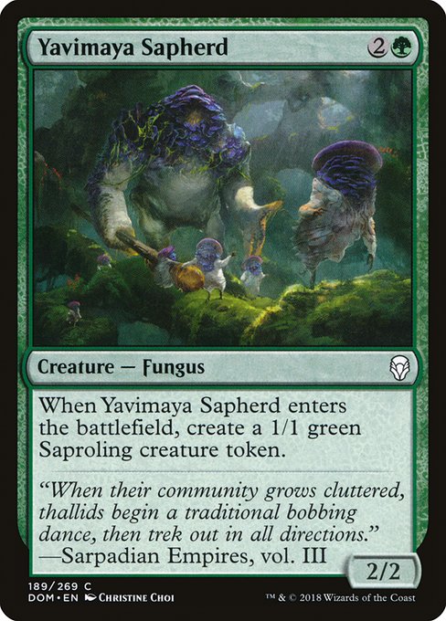 Yavimaya Sapherd - Dominaria #189