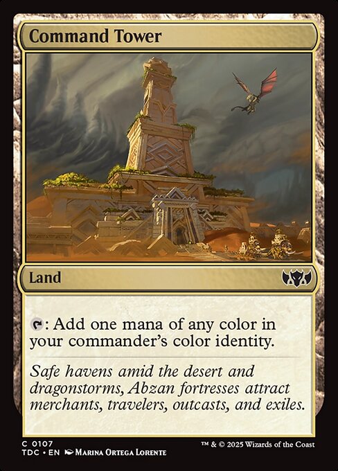 Command Tower - Tarkir: Dragonstorm Commander #107