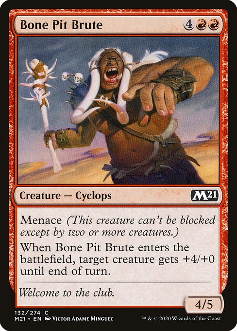 Bone Pit Brute - Core Set 2021 #132