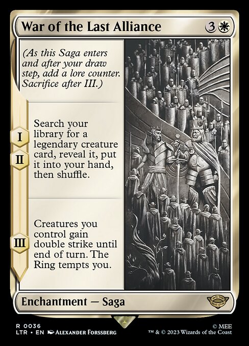 War of the Last Alliance - The Lord of the Rings: Tales of Middle-earth #36