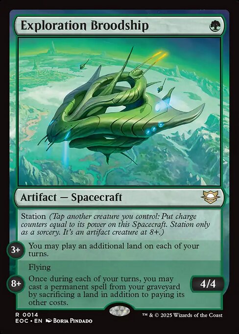 Exploration Broodship - Edge of Eternities Commander #14