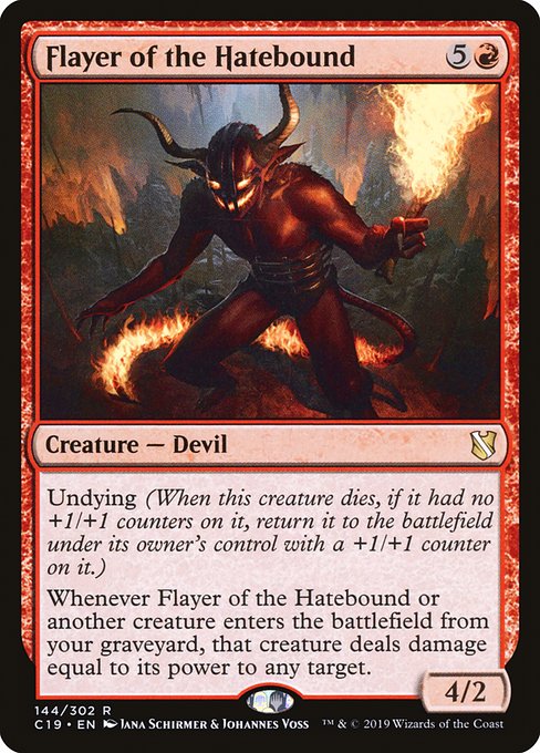 Flayer of the Hatebound - Commander 2019 #144