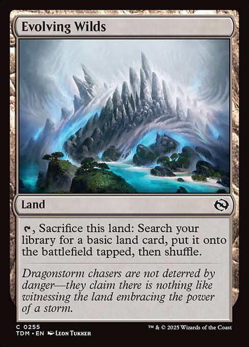 Evolving Wilds - Tarkir: Dragonstorm #255