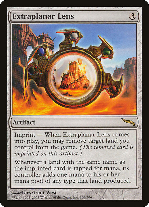 Extraplanar Lens - Mirrodin #169
