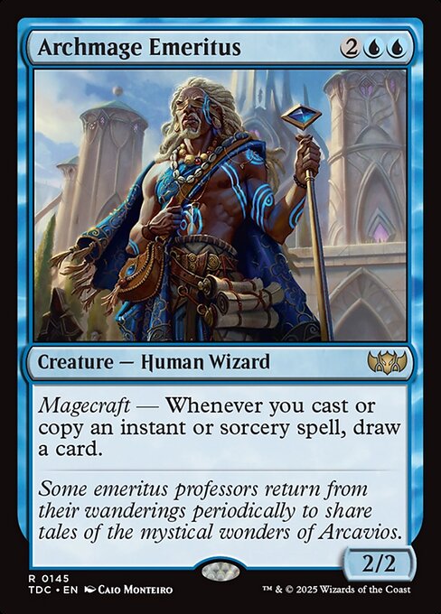 Archmage Emeritus - Tarkir: Dragonstorm Commander #145