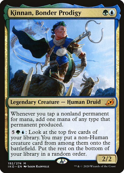 Kinnan, Bonder Prodigy - Ikoria: Lair of Behemoths #192