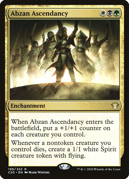 Abzan Ascendancy - Commander 2020 #198