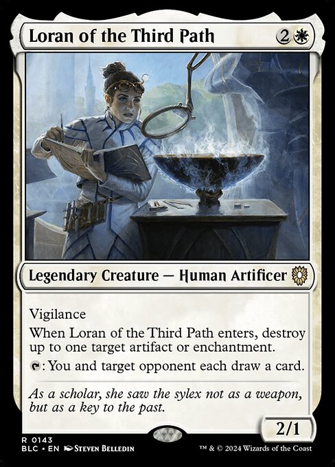 Loran of the Third Path - Bloomburrow Commander #143