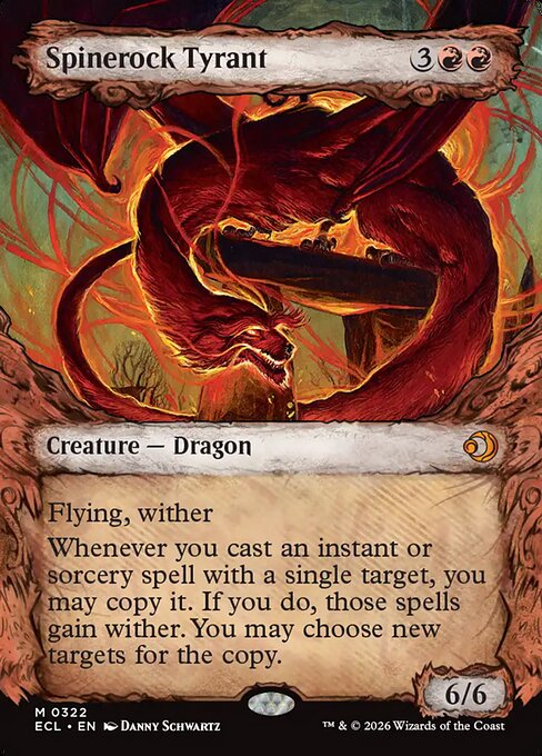 Spinerock Tyrant (0322) (Showcase) - Lorwyn Eclipsed #322