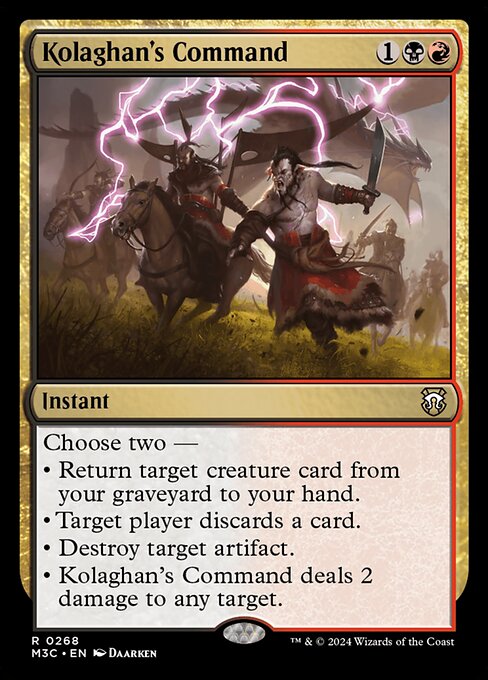 Kolaghan's Command - Modern Horizons 3 Commander #268