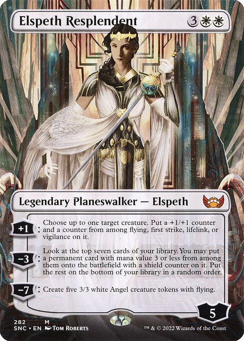 Elspeth Resplendent (Borderless) - Streets of New Capenna #282