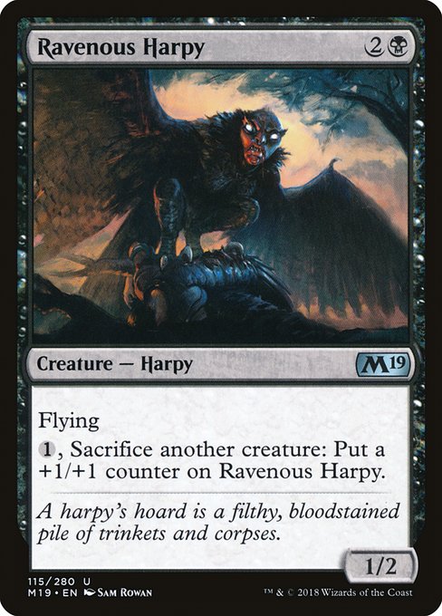 Ravenous Harpy - Core Set 2019 #115