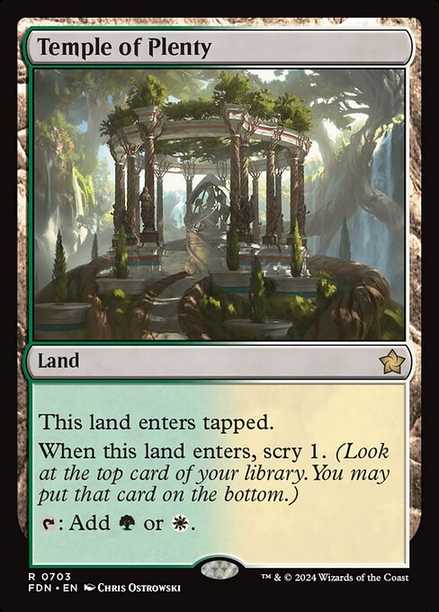 Temple of Plenty - Foundations #703