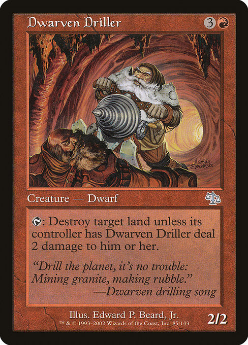 Dwarven Driller - Judgment #85