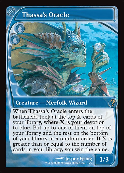 Thassa's Oracle (Future Sight) - Mystery Booster 2 #175