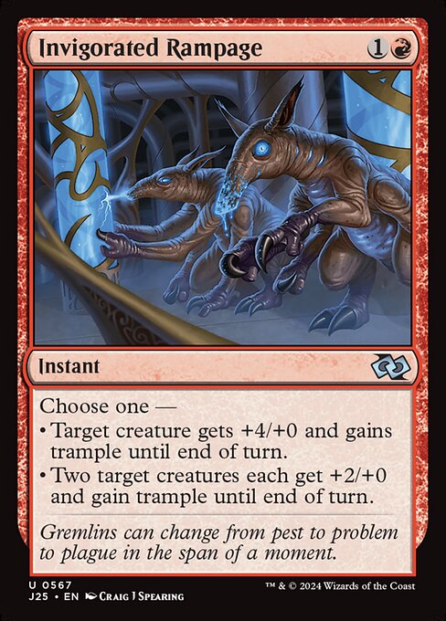 Invigorated Rampage - Foundations Jumpstart #567