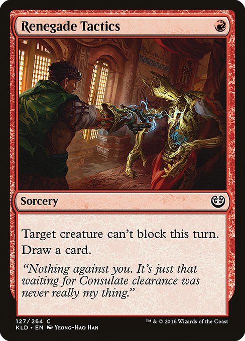 Renegade Tactics - Kaladesh #127
