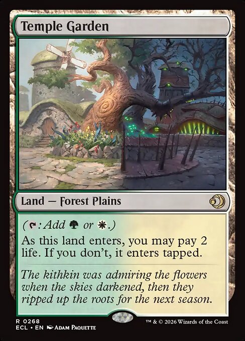 Temple Garden - Lorwyn Eclipsed #268