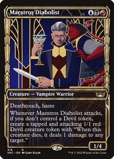 Maestros Diabolist (Showcase) - Streets of New Capenna #318
